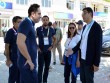 Gənclər və idman naziri və MOK-un baş katibi Konyada futbol üzrə milli komanda ilə görüşüblər
